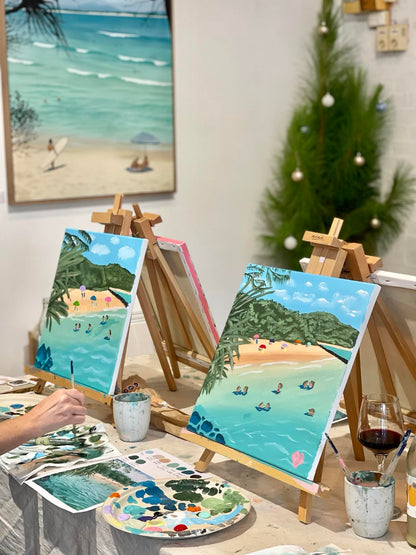 Paint & Sip: FRIDAY 24th JANUARY - "High Tide” @ Art by Sharni POP-UP, Brunswick Heads